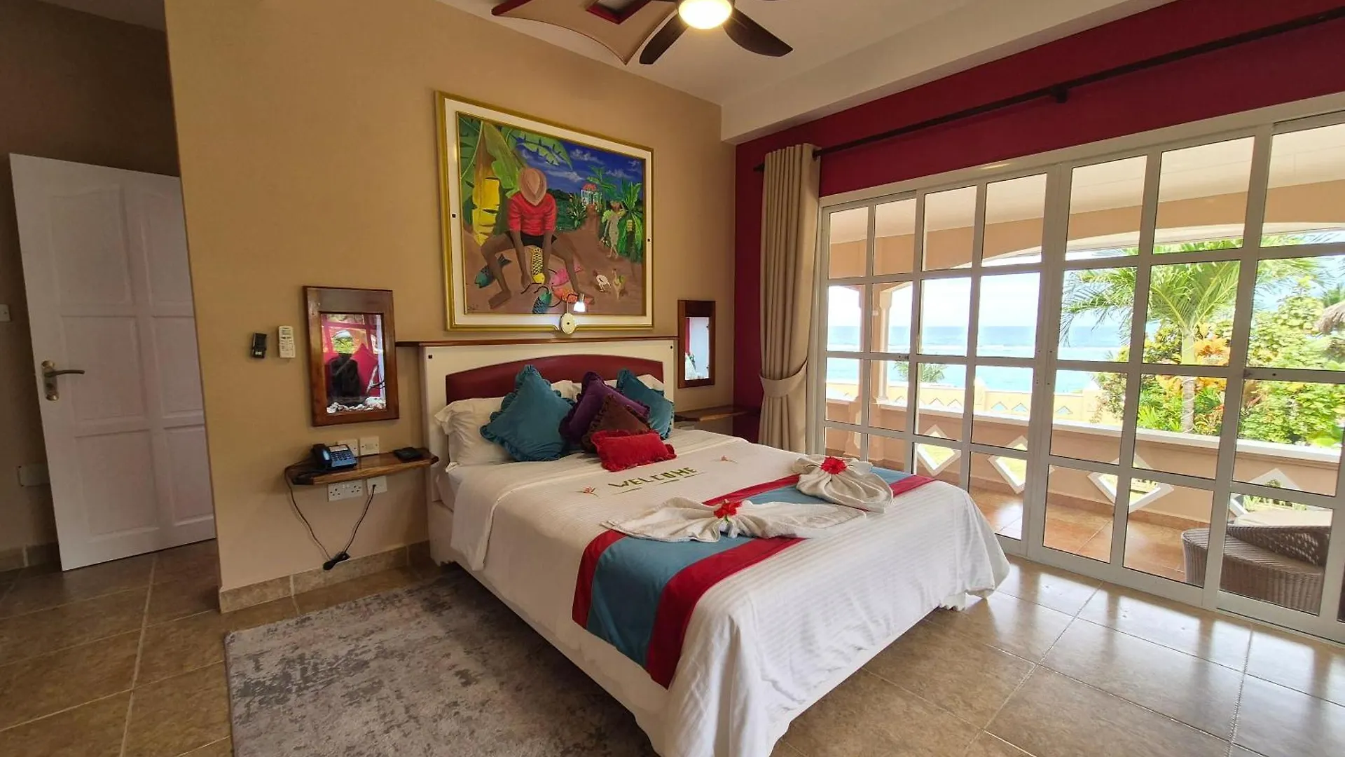 Au Fond De Mer View Anse Royale Apartman